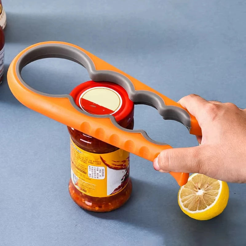 Multifunction Four Way Jar Opener
