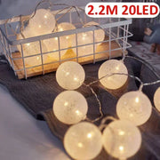 20LED Rattan Ball Lights