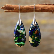 Bohemian Stone Drop Earrings