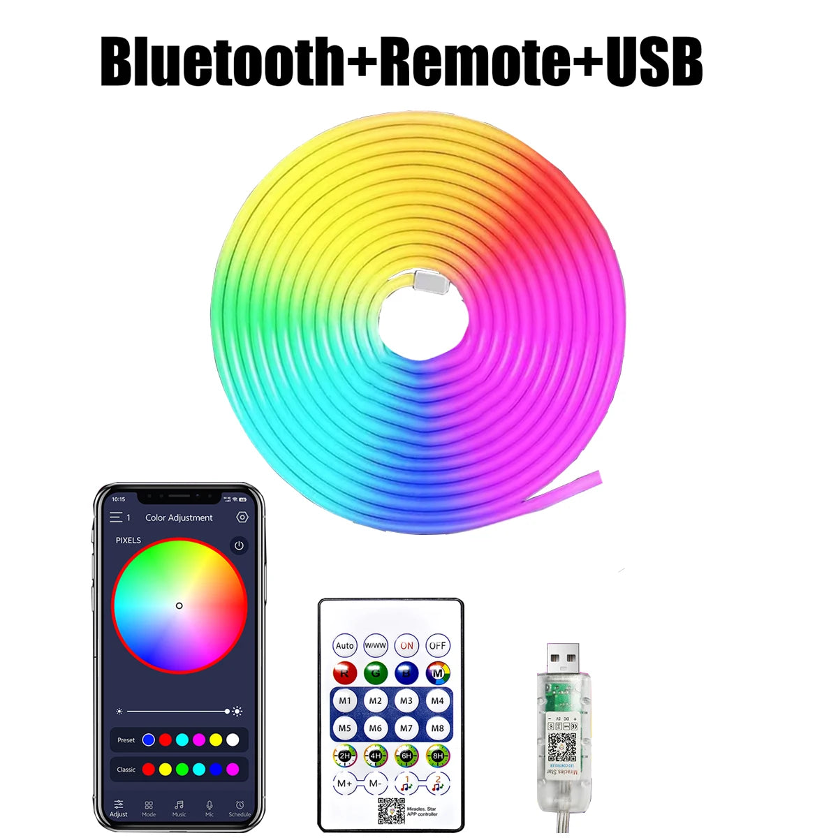 Waterproof RGB Neon Striplight