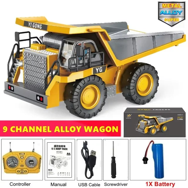 4WD Remote Construction Vehicle