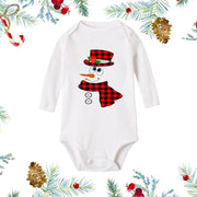 Christmas Snowman Baby Romper