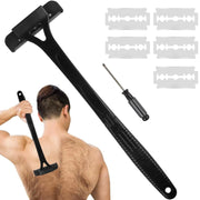 Foldable Long Handle Back Shaver