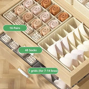 Foldable Underwear Drawer Organizer