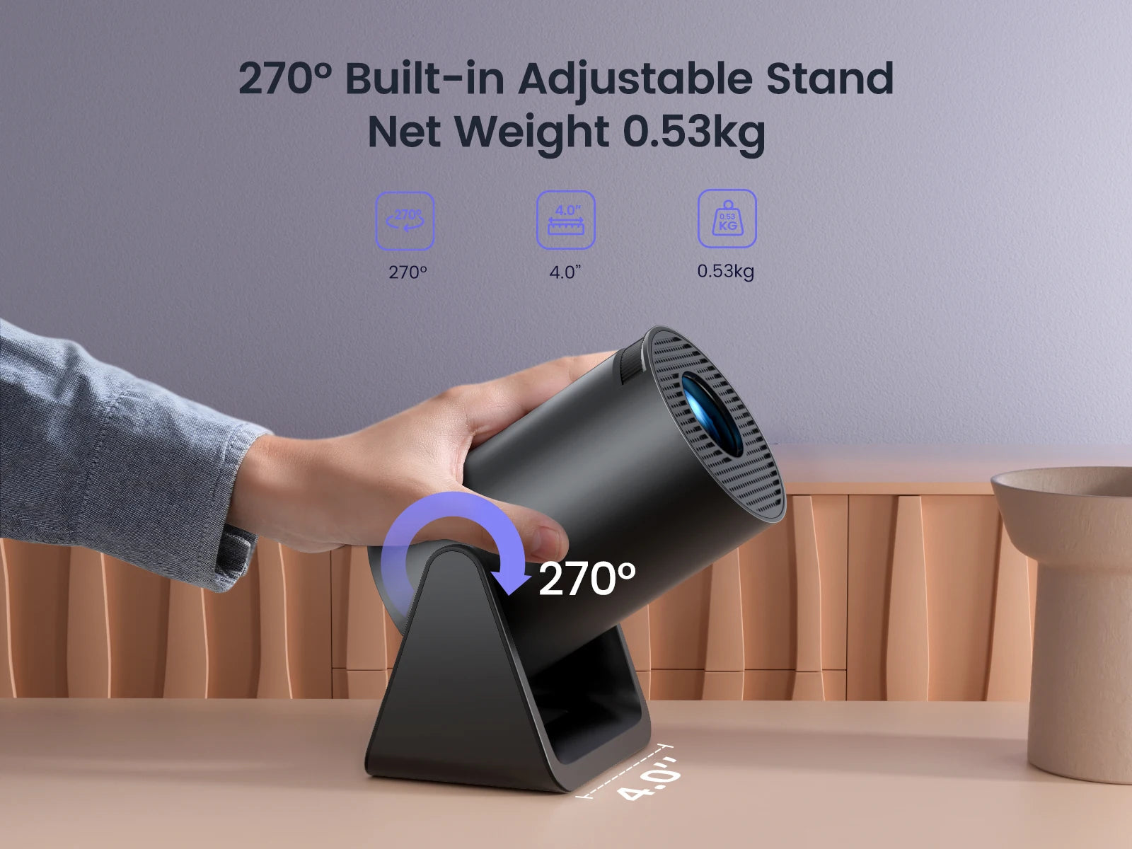 WiMiUS Portable Android Projector