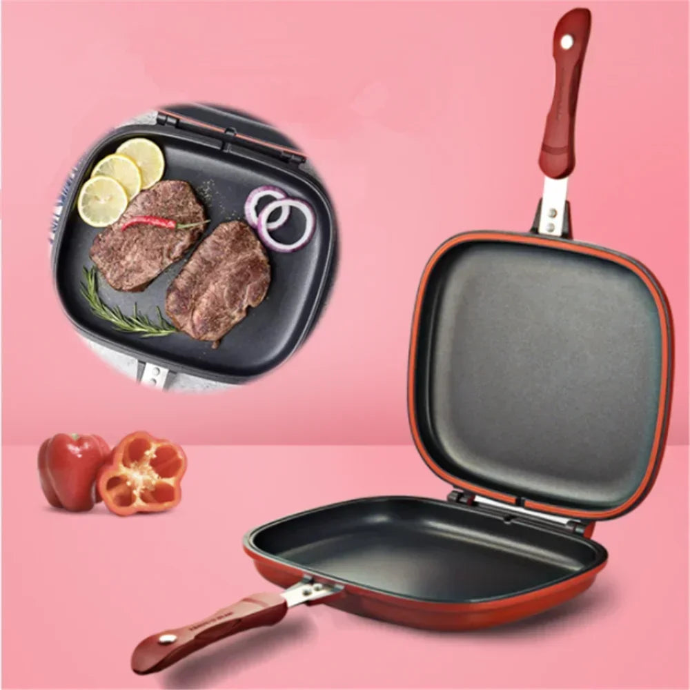 Double Sided Nonstick Grill Pan