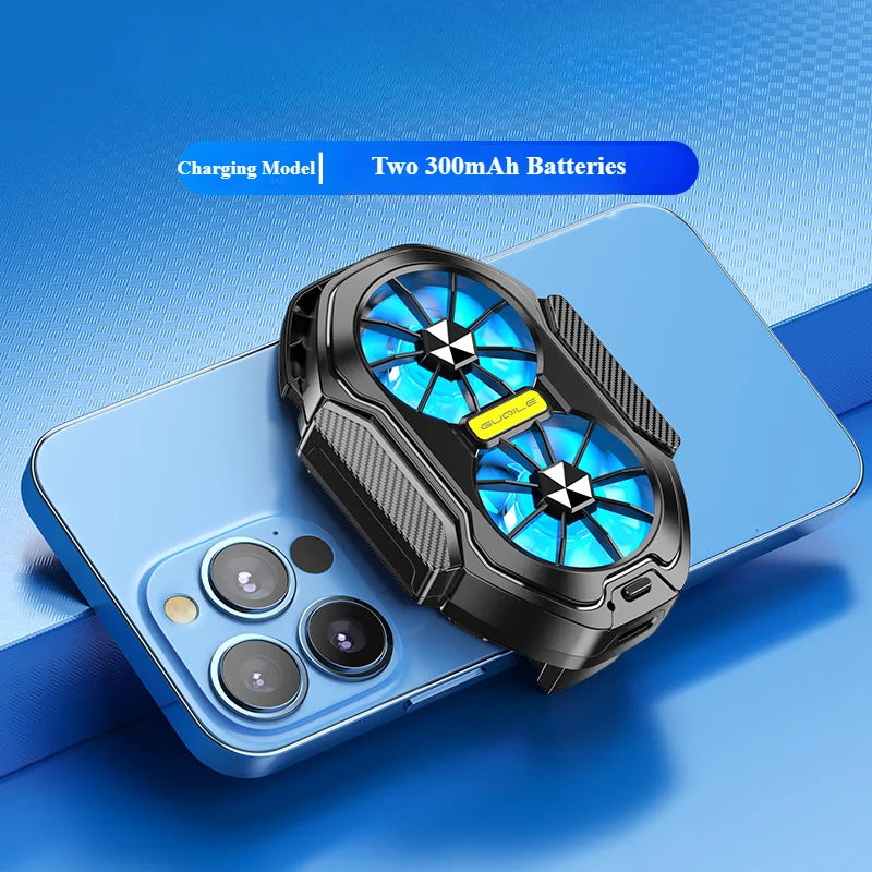 Dual Fan Phone Cooler
