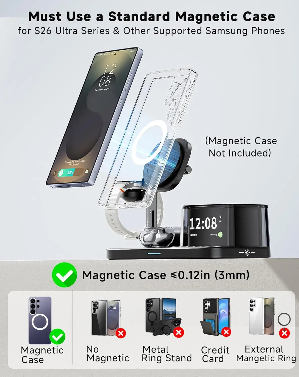 25W Magnetic Charging Speaker