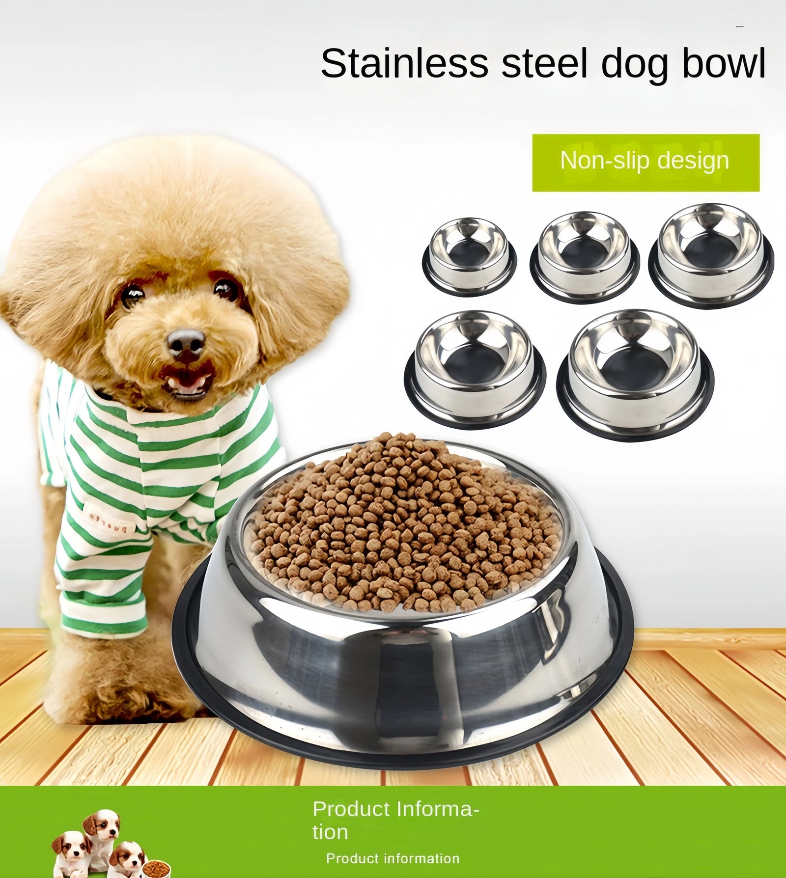 Stainless Steel Pet Bowl
