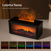 Seven-Color Flame Aroma Diffuser