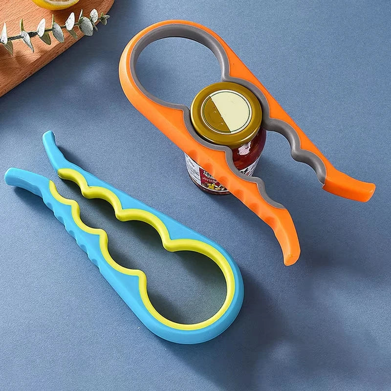 Multifunction Four Way Jar Opener