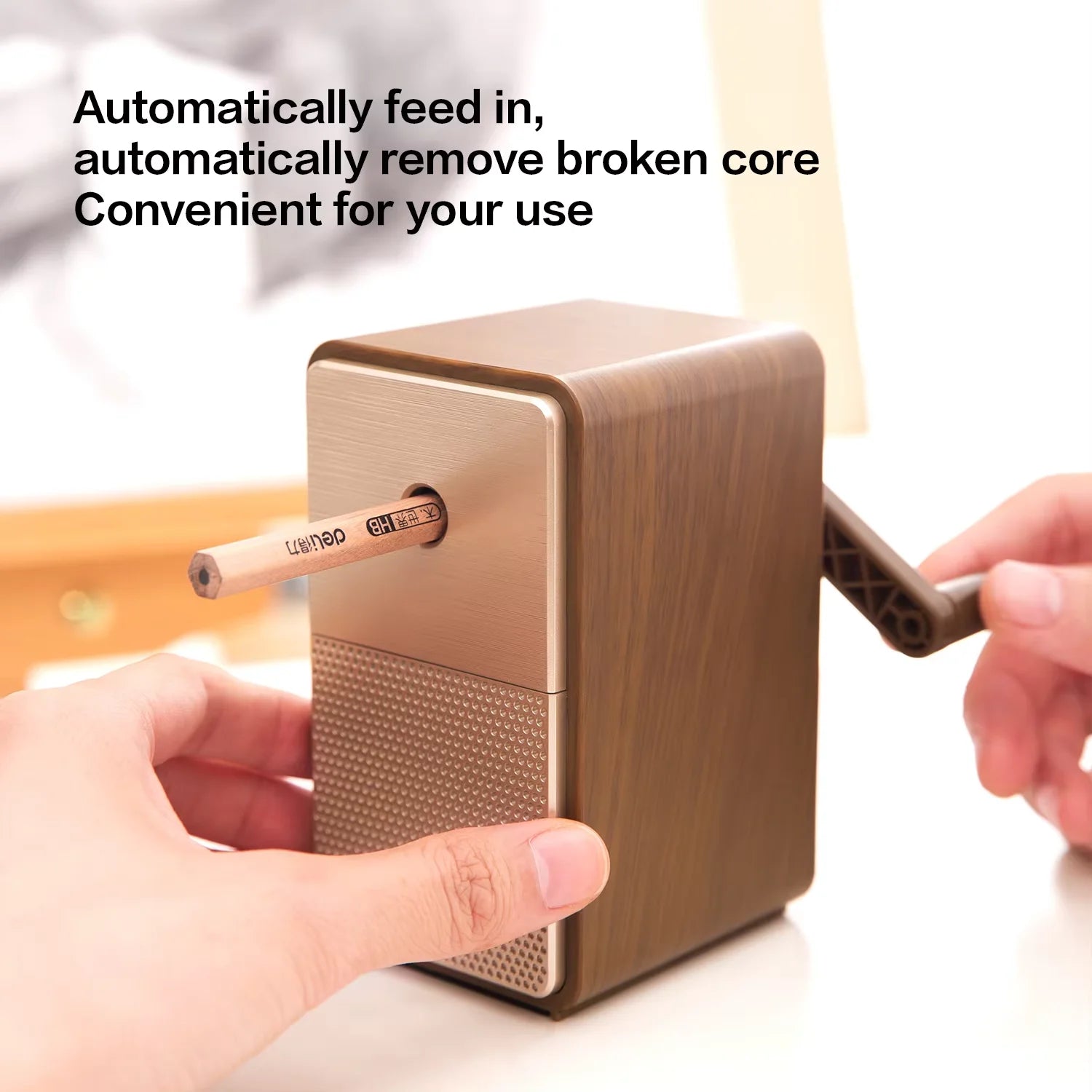 Deli Adjustable Rotary Pencil Sharpener