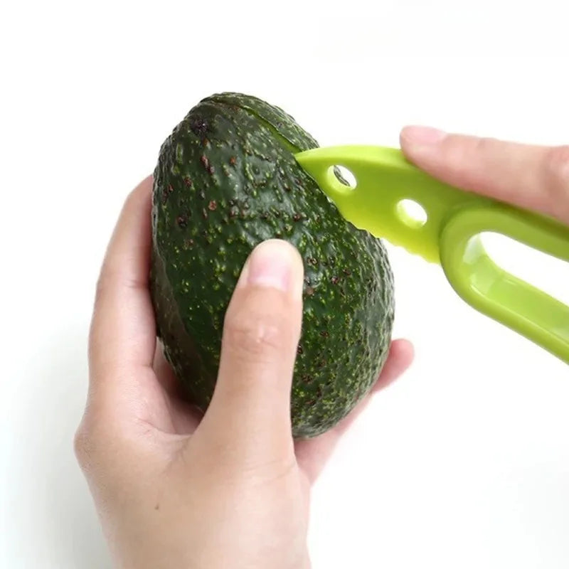 Three Function Avocado Slicer