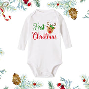 Christmas Snowman Baby Romper