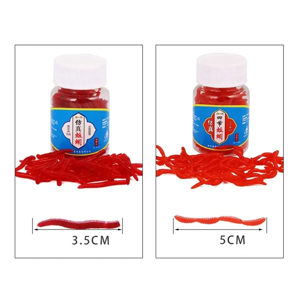 Scented Soft Fishing Worms
