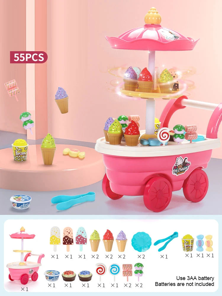 Ice Cream Cart Playset