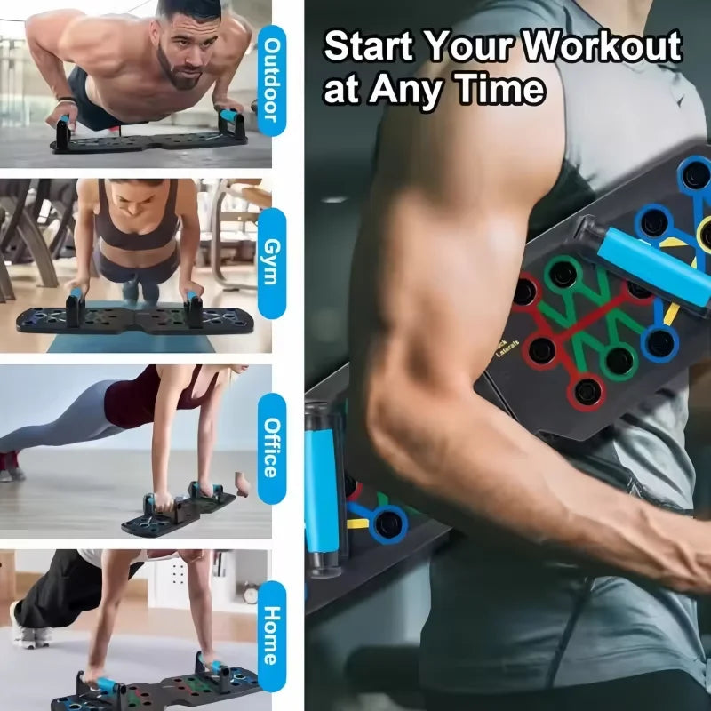 Foldable Push-Up Training Board