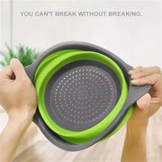 Foldable Silicone Colander Set