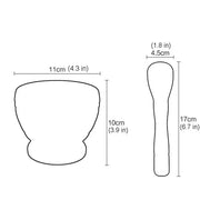 Resin Mortar Pestle Set