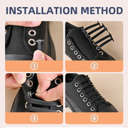 No-Tie Silicone Shoelace Set
