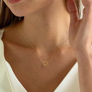 Stainless Heart Pendant Necklace