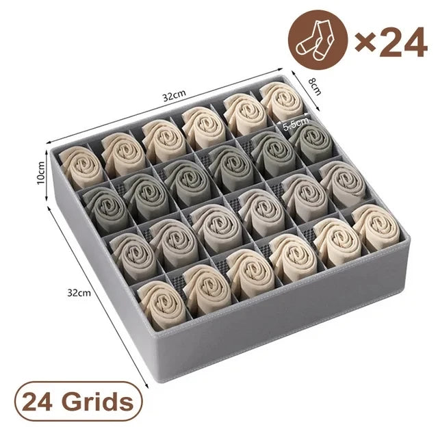 Foldable Underwear Drawer Organizer