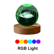 Crystal Cosmos Ball Nightlight