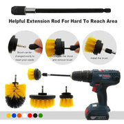 Drill Powered Scrubber Brushes