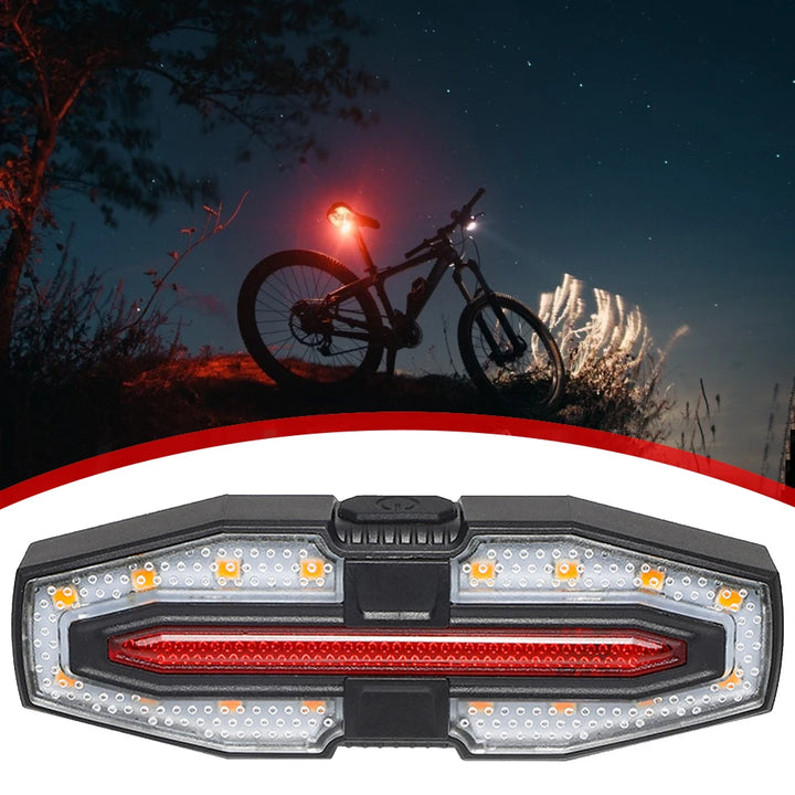 Rechargeable Turn Signal Bike Light