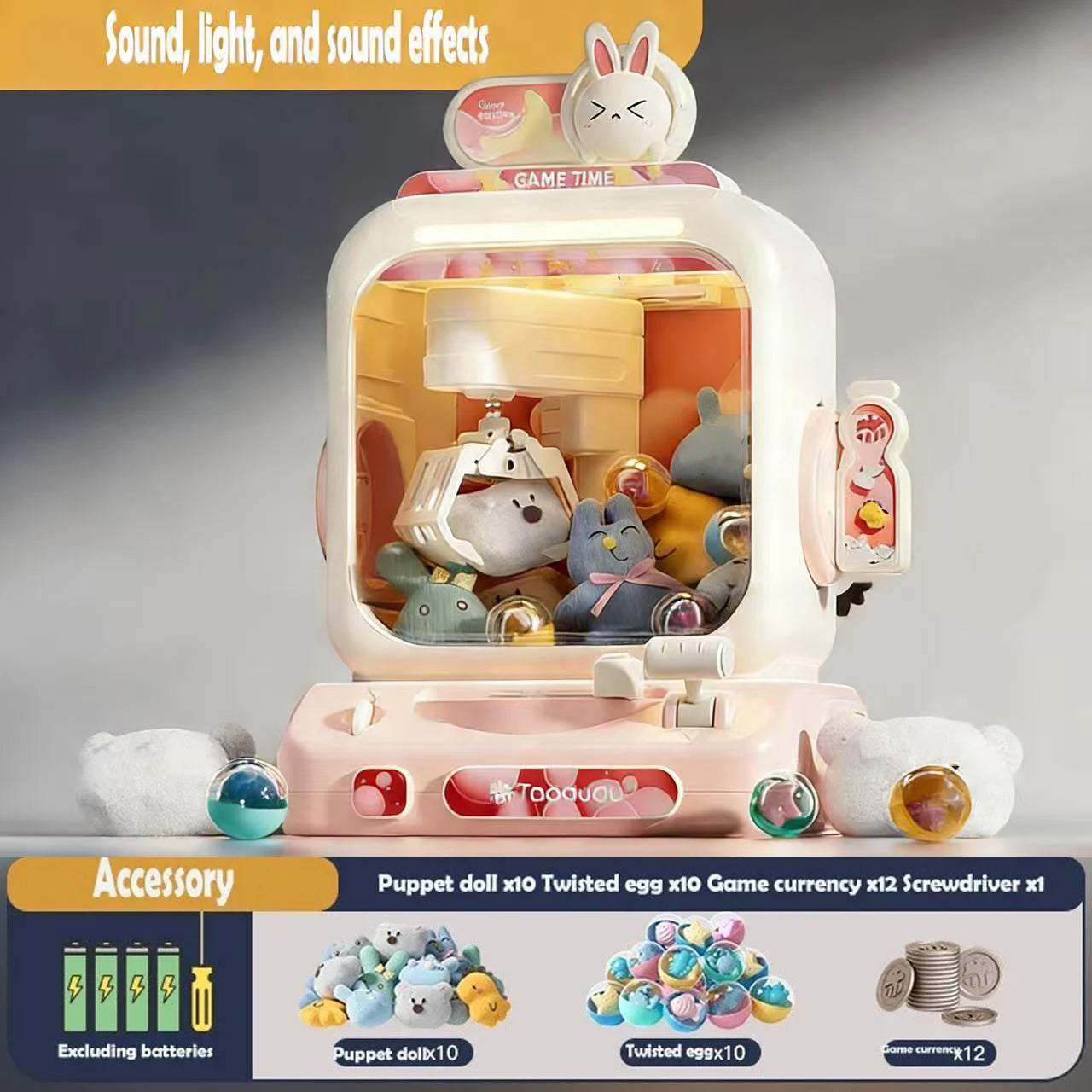 Mini Musical Claw Machine