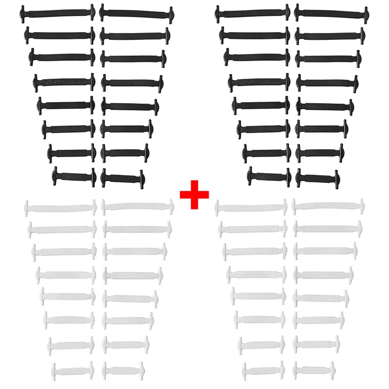 No-Tie Silicone Shoelace Set