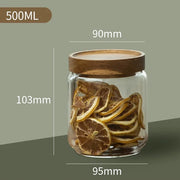Airtight Glass Storage Canister