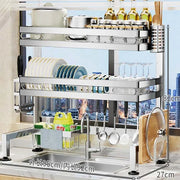 Multifunction Metal Dish Rack