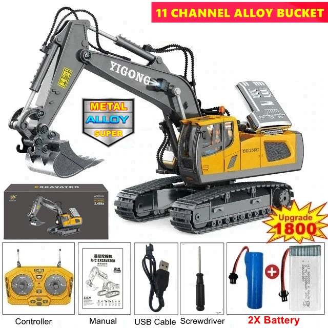 4WD Remote Construction Vehicle