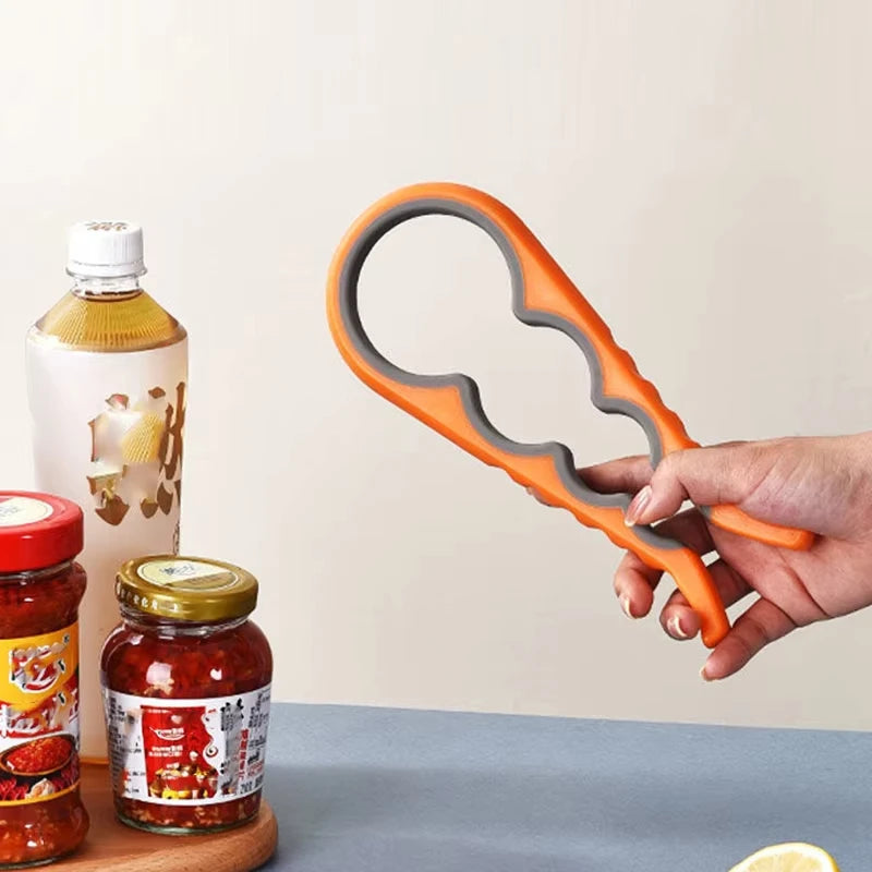 Multifunction Four Way Jar Opener