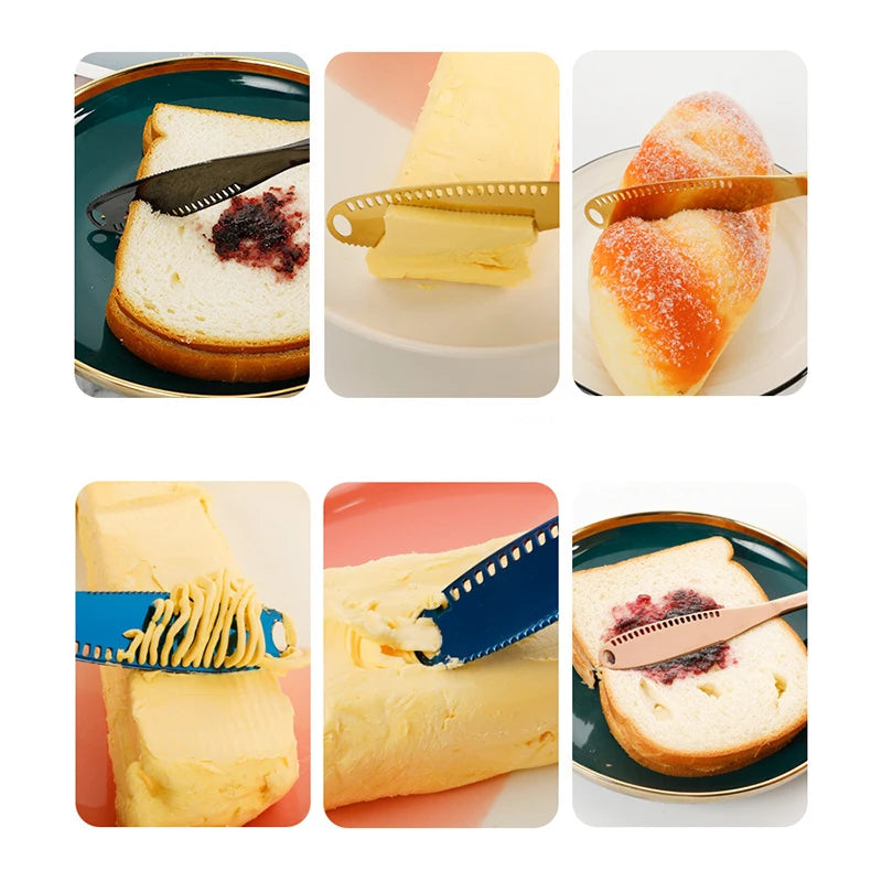 Stainless Three Function Butter Knife