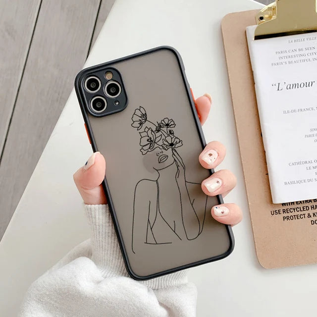 Abstract Shockproof iPhone Case
