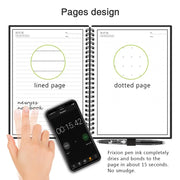 Reusable A6 Smart Notebook