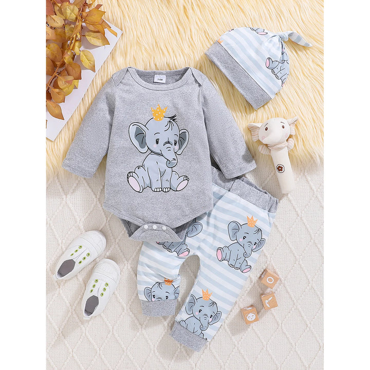 Three-Piece Baby Outfit Set