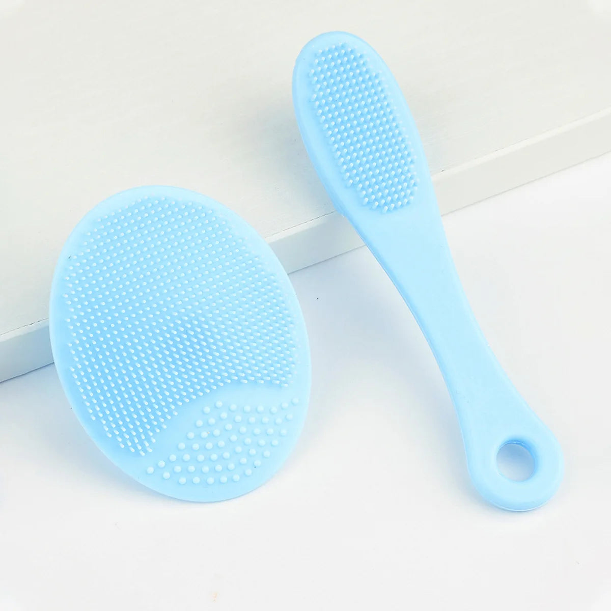 Silicone Facial Cleansing Brush Set