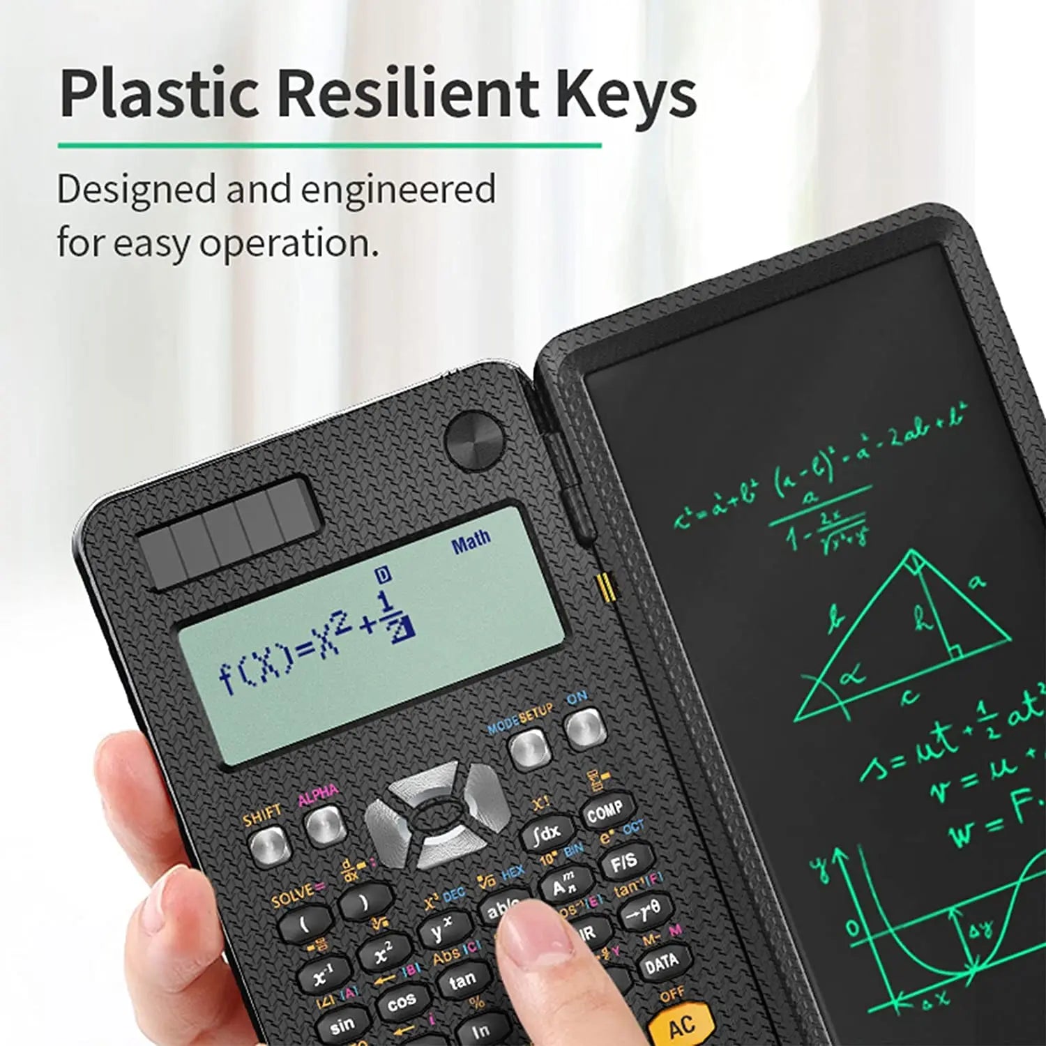 Foldable Scientific Calculator Notepad