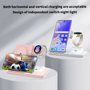 Foldable 3-in-1 Wireless Charger