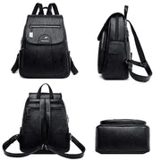 Vintage Genuine Leather Women's Backpack