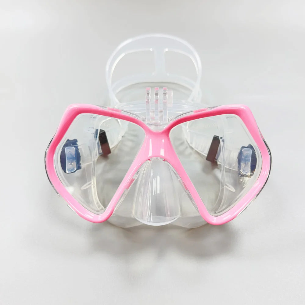 Tempered Glass Diving Mask