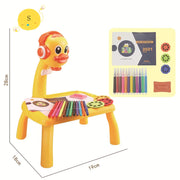 LED Projector Drawing Table