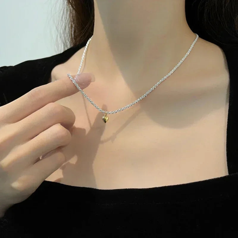 Sparkling Silver Choker Necklace