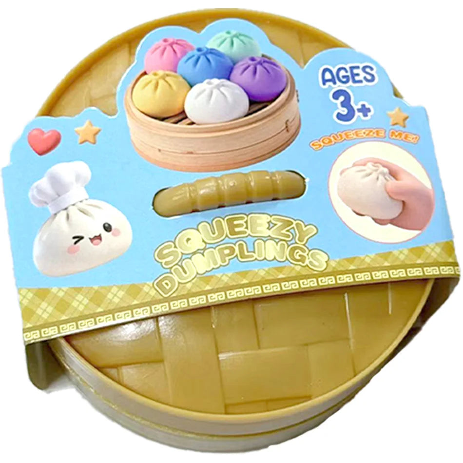 Glitter Dumpling Squishy Set