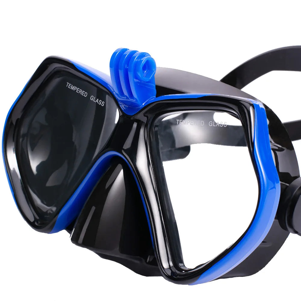 Tempered Glass Diving Mask