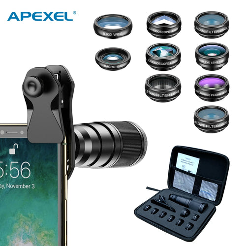 APEXEL 10-in-1 Lens Kit