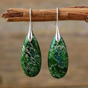 Bohemian Stone Drop Earrings